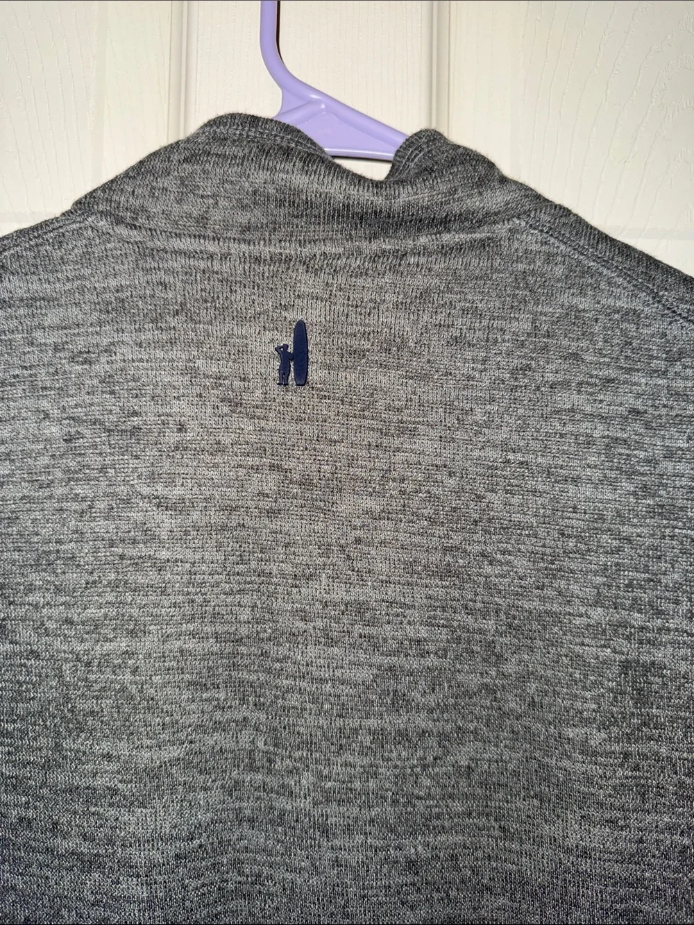 johnnie-O‎ Gray Full-Zip Fleece Vest with TPC Colorado Embroidery
